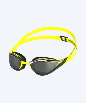 Speedo Elite svømmebriller - Fastskin Pure Focus Mirror - Gul/svart