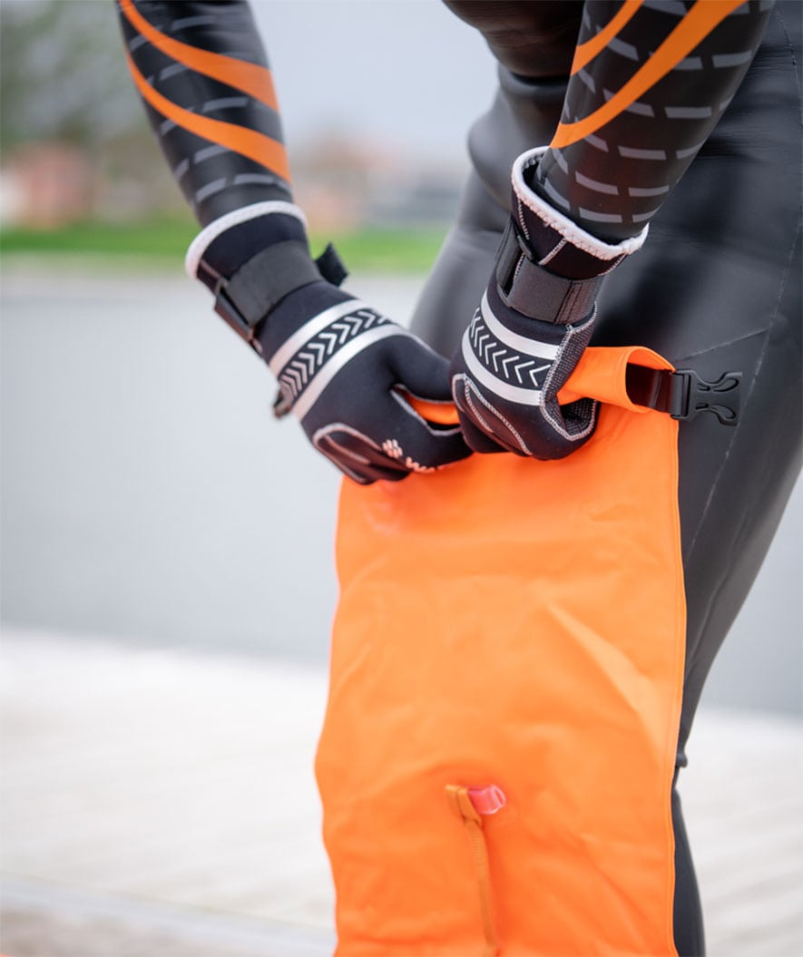 Watery neoprenhansker - Reptile (3 mm) - Svart