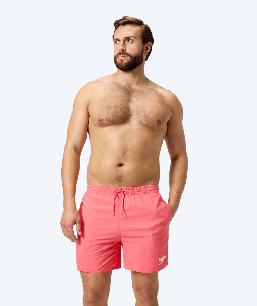 Speedo badeshorts til menn - Essential - Lyserød
