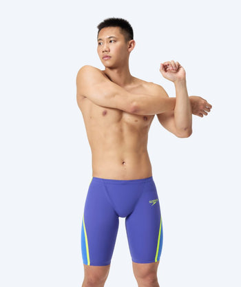 Speedo konkurransebukser til menn - LZR Pure Intent 2.0 - Blå/Gul