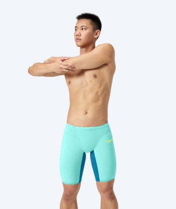 Speedo konkurransebukser til menn - LZR Pure Valor 2.0 - Lyseblå/mørkeblå