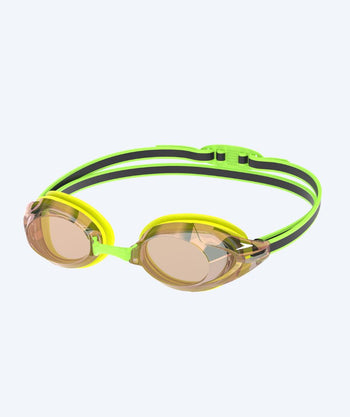 Speedo Elite svømmebriller - Vanquisher 3.0 Mirrored - Grønn/brons