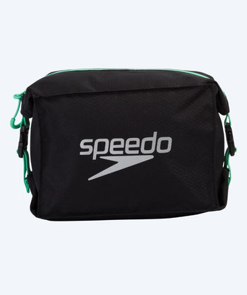 Speedo pool liten tilleggsbag - Svart/grønn