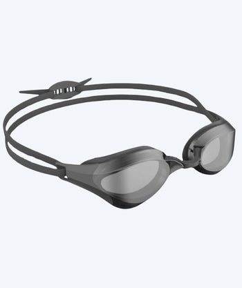 Watery Elite svømmebrille - Rattle Pro - Svart (Smoke linse)