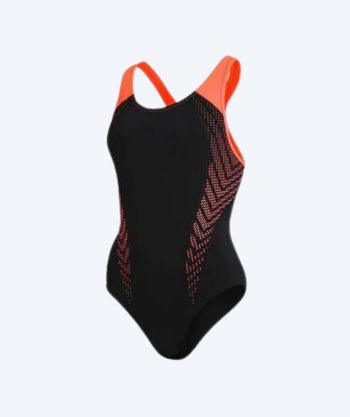 Speedo badedrakt til damer - Placement Laneback - Svart