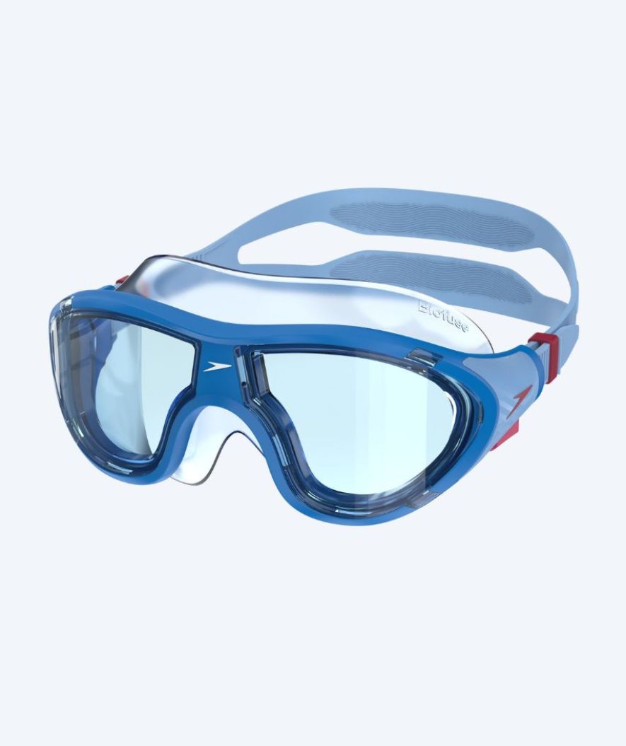 Speedo svømmebrille til junior - Biofuse 2.0 - Blå/blå