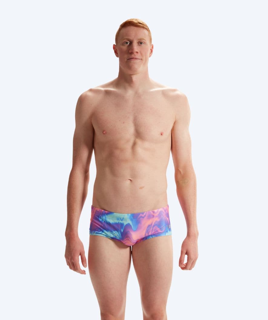 Speedo trunks til menn - Club Training Allover - Blå/lilla