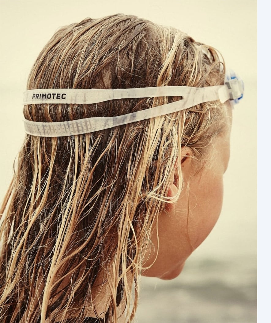 Primotec svømmebriller til nærsynte barn (3-12) - (-1.5) til (-6.0) - Svart (Smoke linse)