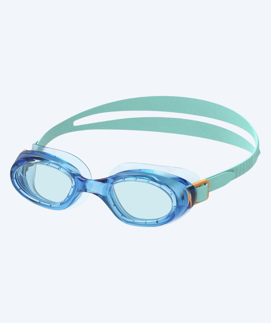 Speedo svømmebriller til barn (6-16) - Futura Hydrospex - Turkis/blå