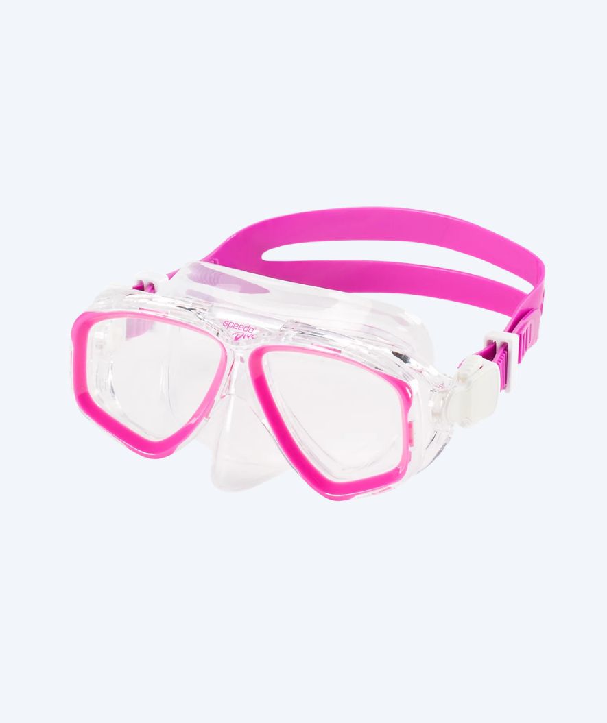 Speedo dykkermaske til junior (6-16) - Adventure - Rosa/klar