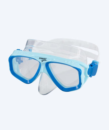 Speedo dykkermaske til voksne - Adventure - Blå/klar