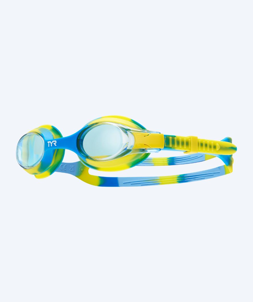 TYR svømmebriller til barn - Swimple - Multifarget/blå