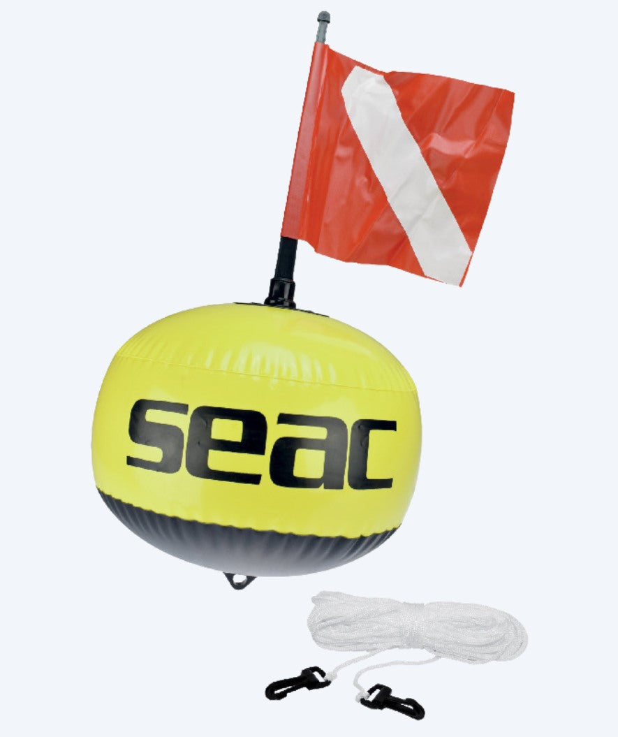 SEAC dykkerbøye - Sferica - Gul/oransje