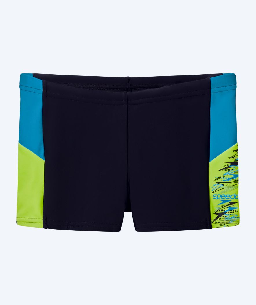 Speedo aquashorts til gutter - Dive - Svart/Grønn
