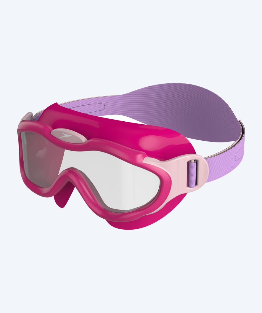 Speedo svømmebriller til barn (2-6) - Sea Squad Mask - Rosa/Lilla