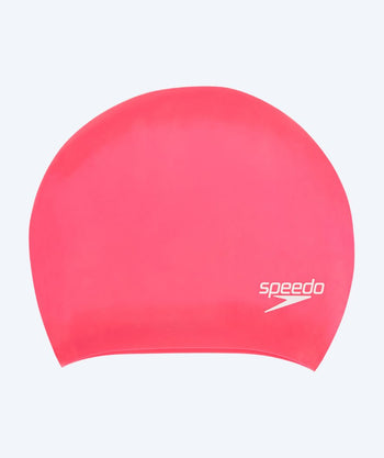 Speedo badehette til langt hår - Rosa