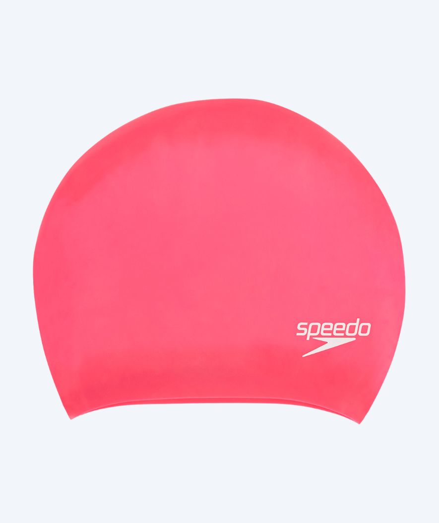 Speedo badehette til langt hår - Rosa