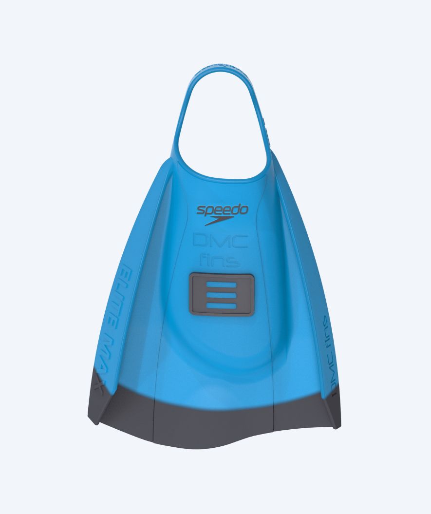 Speedo svømmeføtter - DMC Elite Max - Blå/Mørk Grå