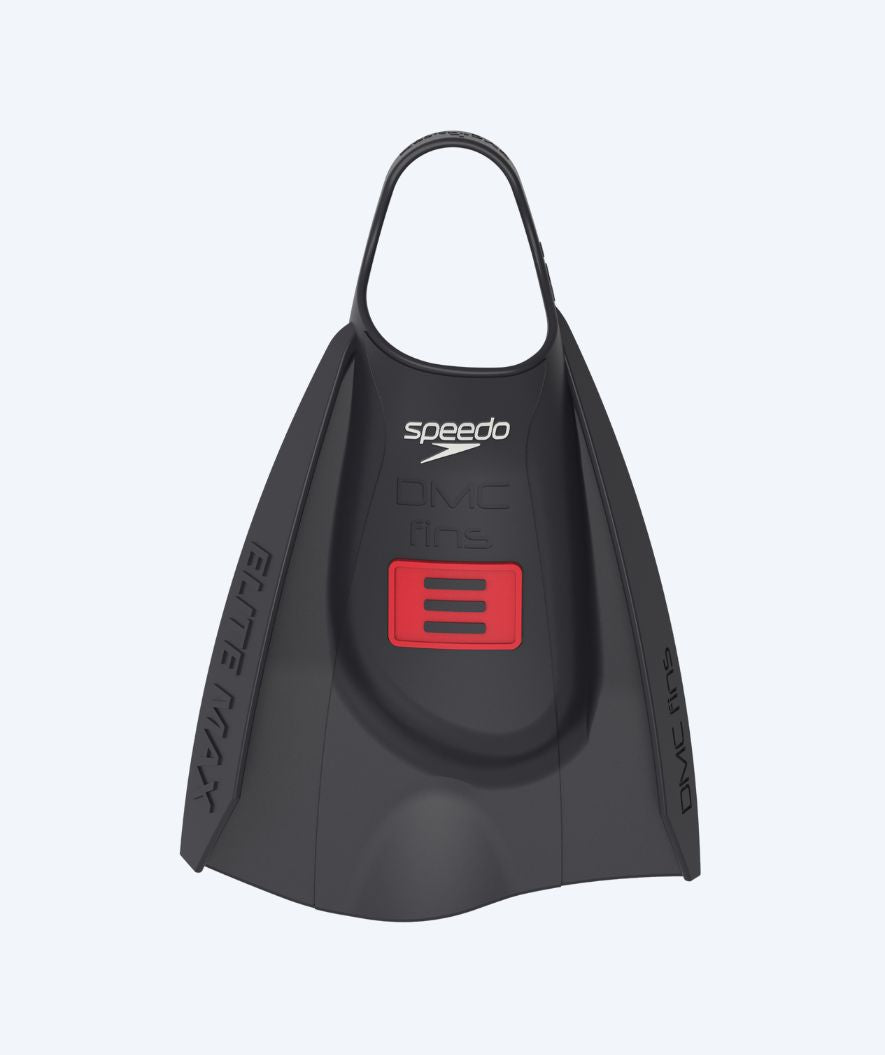 Speedo svømmeføtter - DMC Elite Max - Svart/Rød