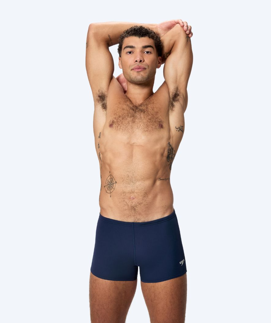 Speedo aquashorts til menn - Endurance Logo - Mørkeblå