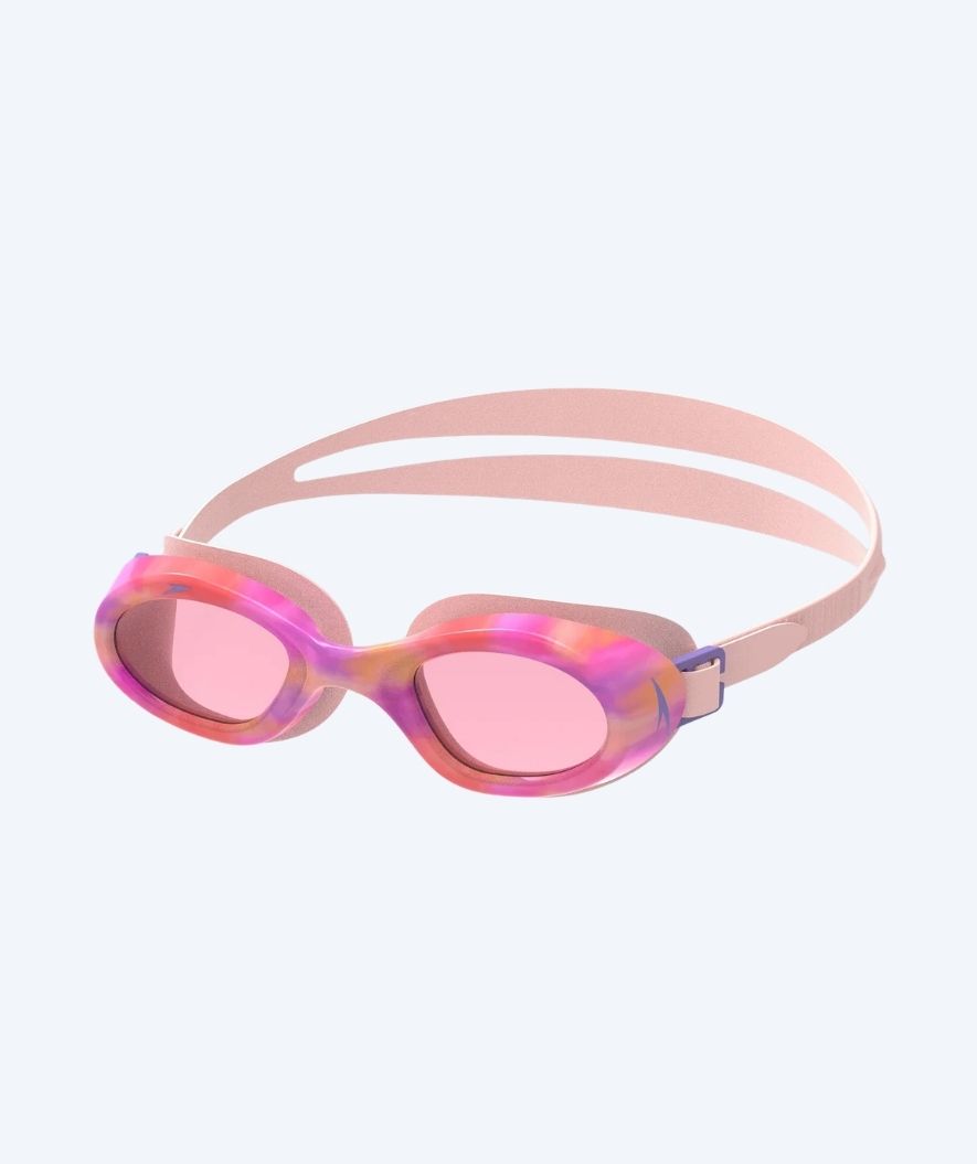 Speedo svømmebriller til barn (6-16) - Futura Hydrospex - Lyserød/Rosa (Printed)