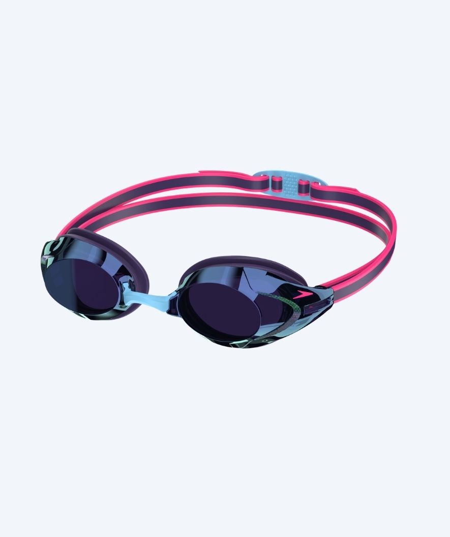Speedo Elite svømmebriller - Vanquisher 3.0 Mirrored - Rosa/Lilla