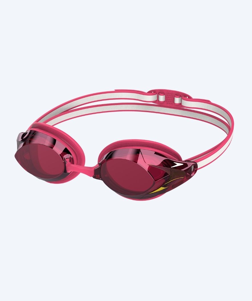 Speedo Elite svømmebriller til damer - Vanquisher 3.0 Mirrored - Rosa