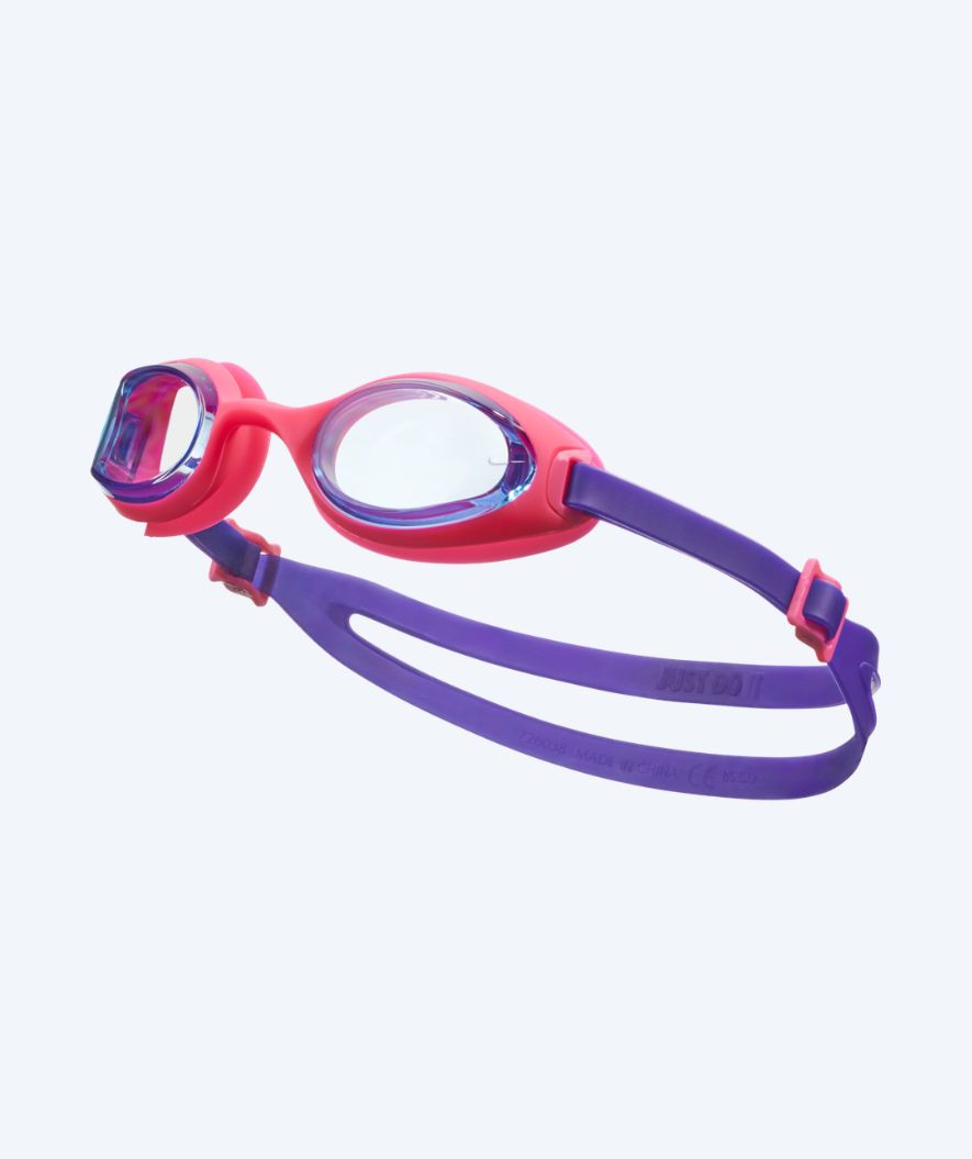 Nike svømmebriller til junior (8-14) - Hyper Flow - Lilla/Rosa