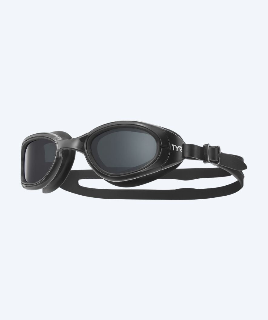 TYR svømmebriller - Special Ops 2.0 - Svart (Smoke linse)