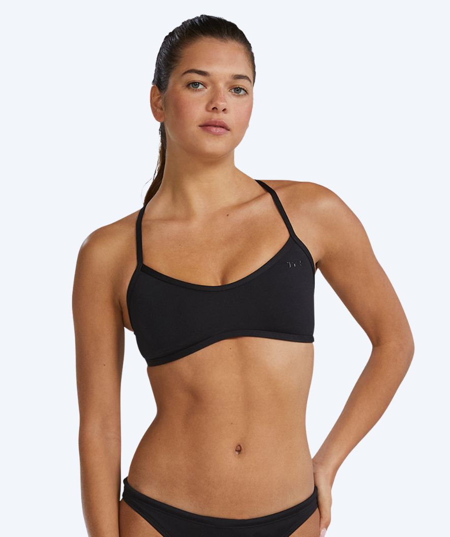 TYR bikinioverdel til damer - Durafast Elite Trinity - Svart