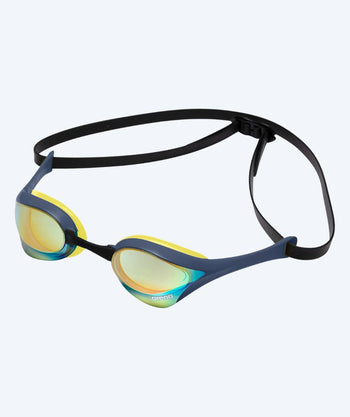 Arena Elite svømmebriller - Cobra Ultra SWIPE Mirror - Gull/mørkeblå (Limited 2026)