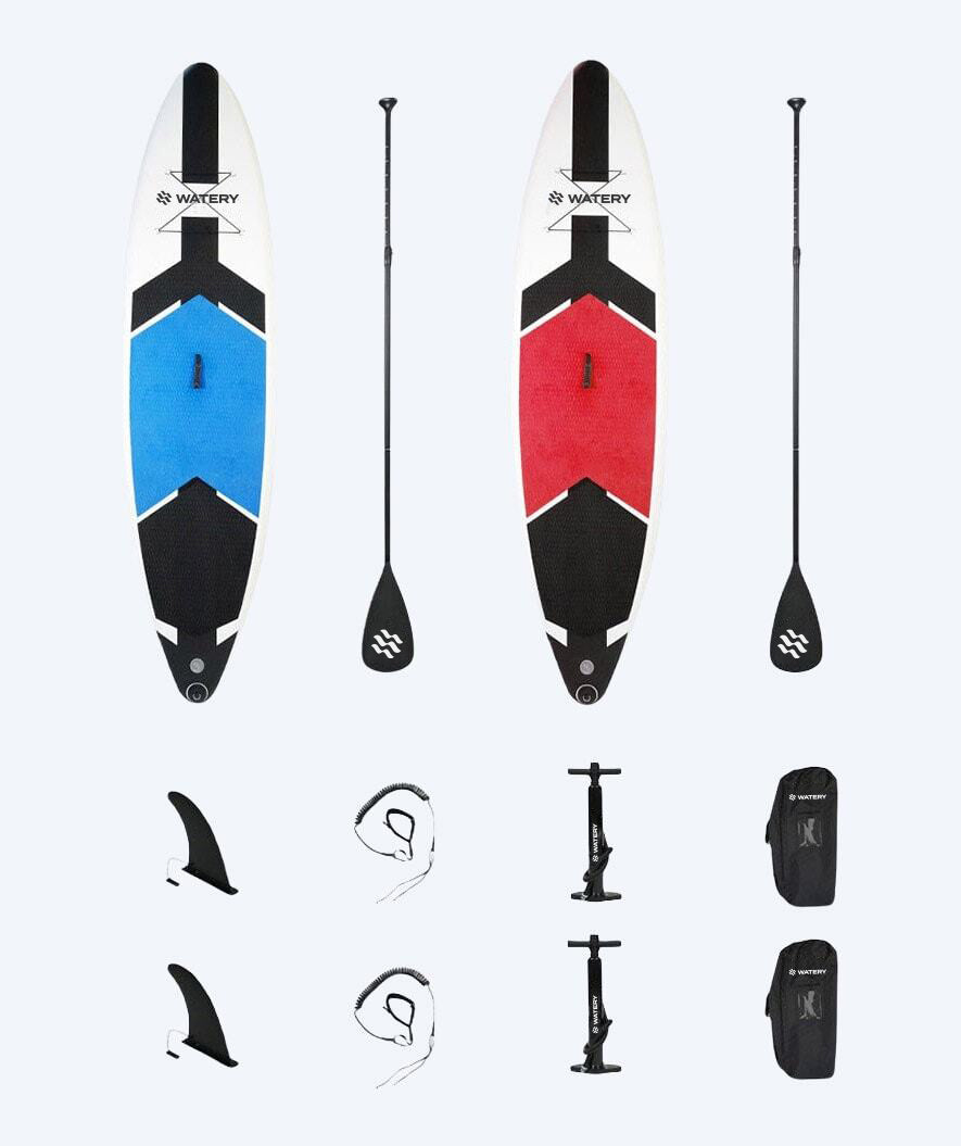 Pakketilbud: 2x Watery Global oppblåsbart SUP PaddleBoard 10'6