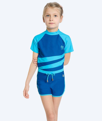 Watery UV-badeshorts til barn - Manami - Atlantic Blue