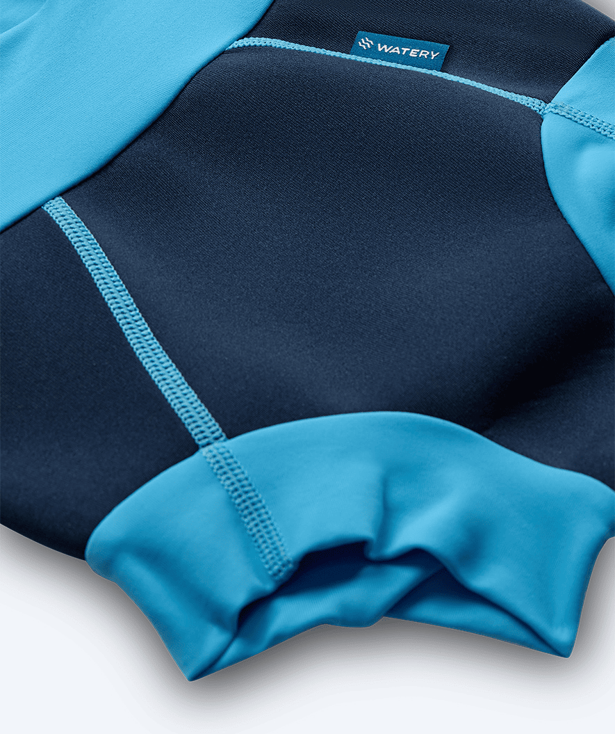 Watery bleiebadebukser til barn - Neoprene Swim Nappy - Atlantic Blue