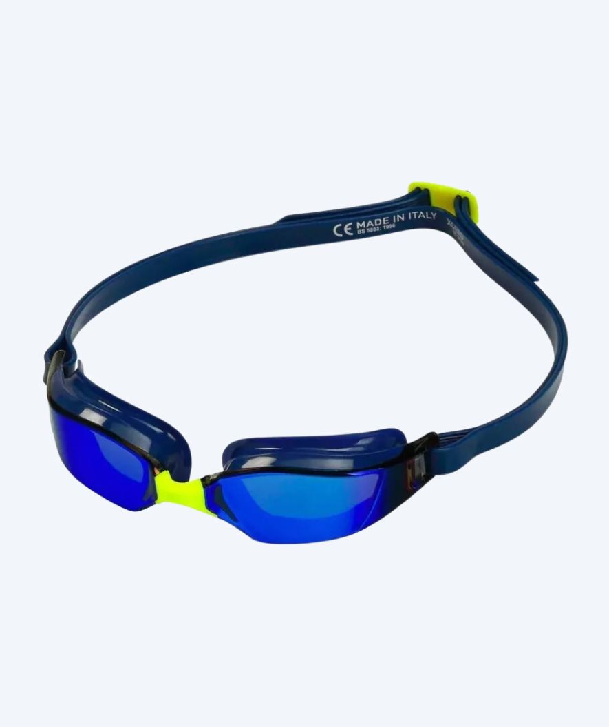 Aquasphere konkurransebriller - Xceed A1 - Mørkeblå/gul