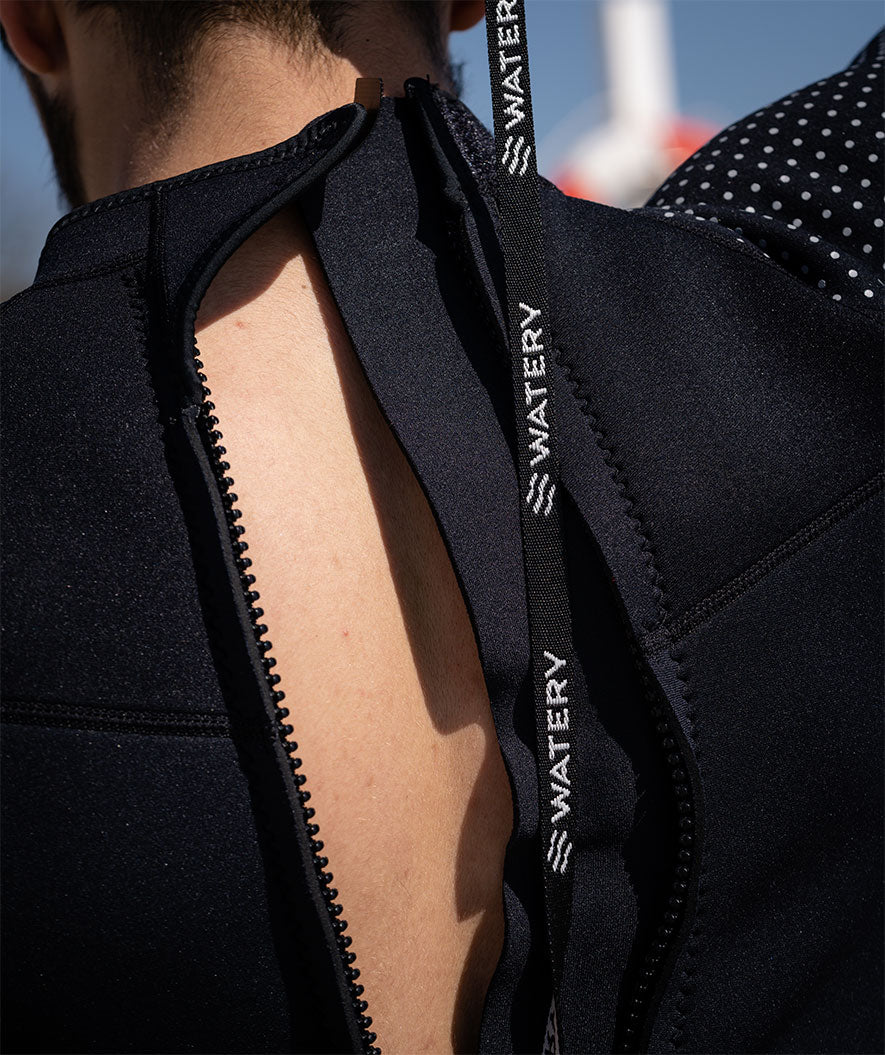 Watery våtdrakt til menn - Hedgehog (3mm) - Svart