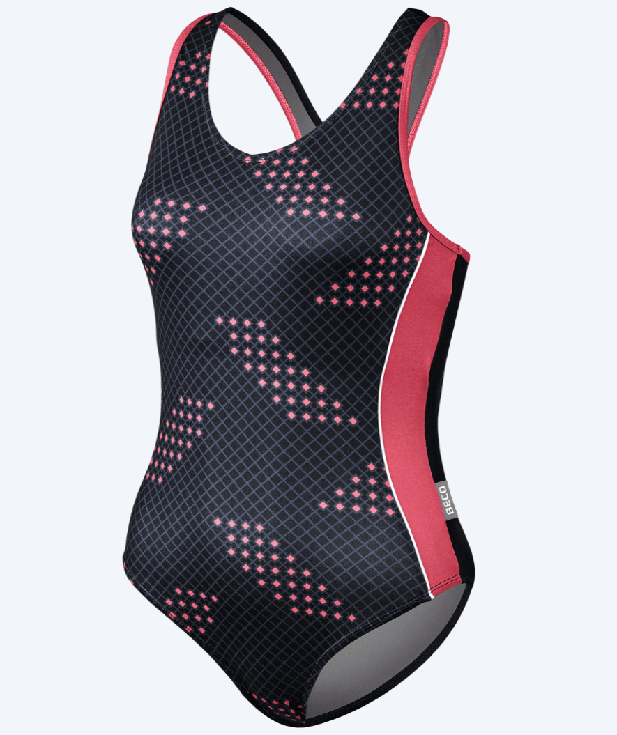 Beco svømmedrakt til damer - Maxpower - Svart/rød