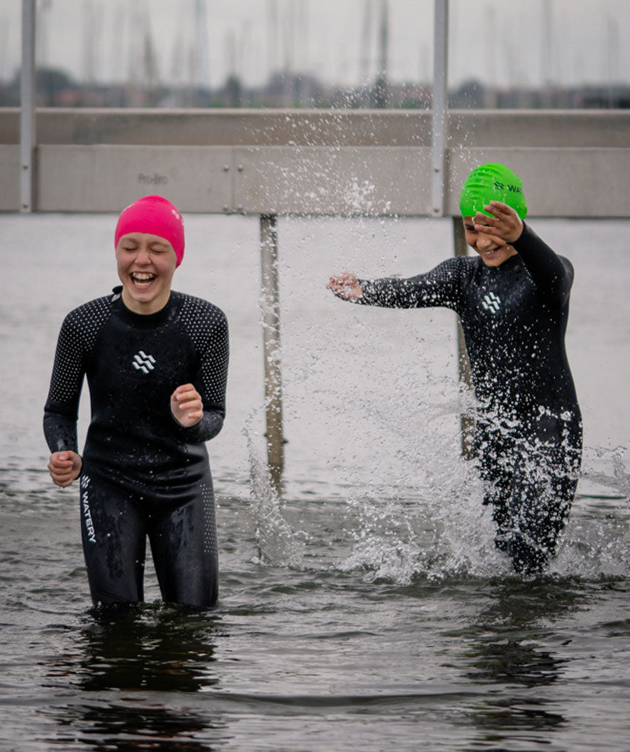 Watery våtdrakt til barn - Hedgehog (3mm) - Svart