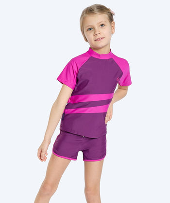 Watery UV-badeshorts til barn - Manami - Lilla