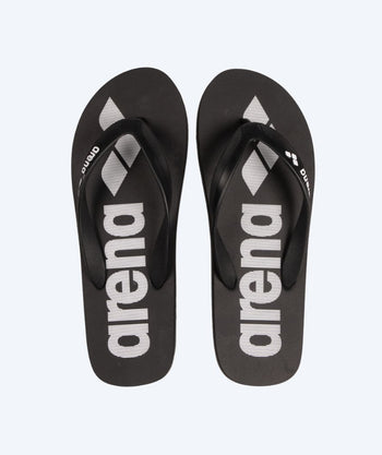Arena flip-flops til voksne - Svart/hvit