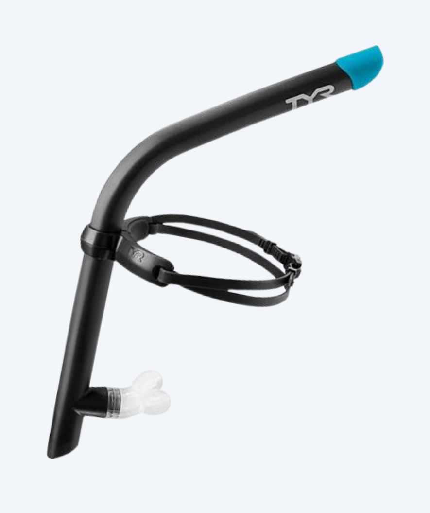 TYR centersnorkel - Ultralite 2.0 - Svart/blå