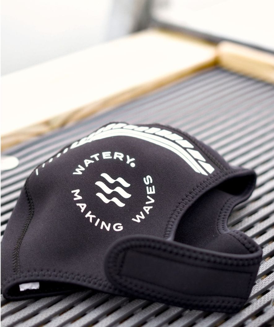 Watery neoprensett - Thermal Reptile (3 mm) - Svart/sølv