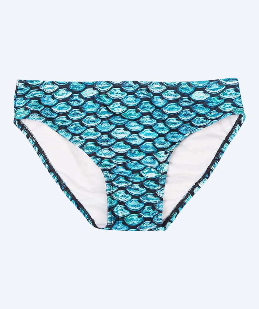 Fin Fun bikinitruse til jenter - Tidal Teal (Lyseblå)