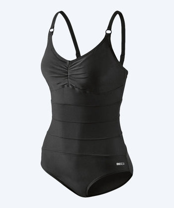 Beco badedrakt med innlegg til damer - Butterfly 6431 - Svart