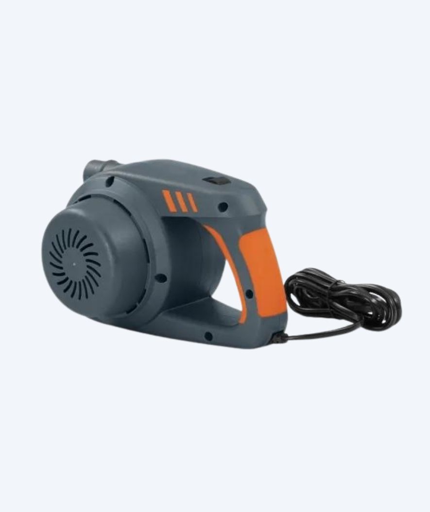 Bestway elektrisk luftpumpe - PowerGrip - Svart/Oransje