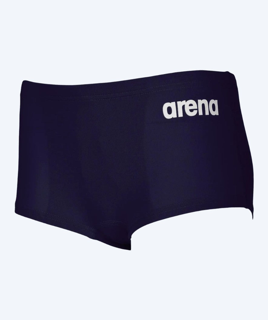 Arena badebukser til gutter - Solid - Mørkeblå