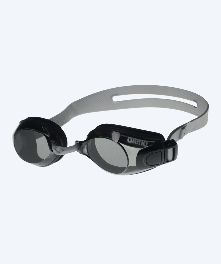 Arena mosjons svømmebriller - Zoom X-Fit - Svart (Smoke linse)