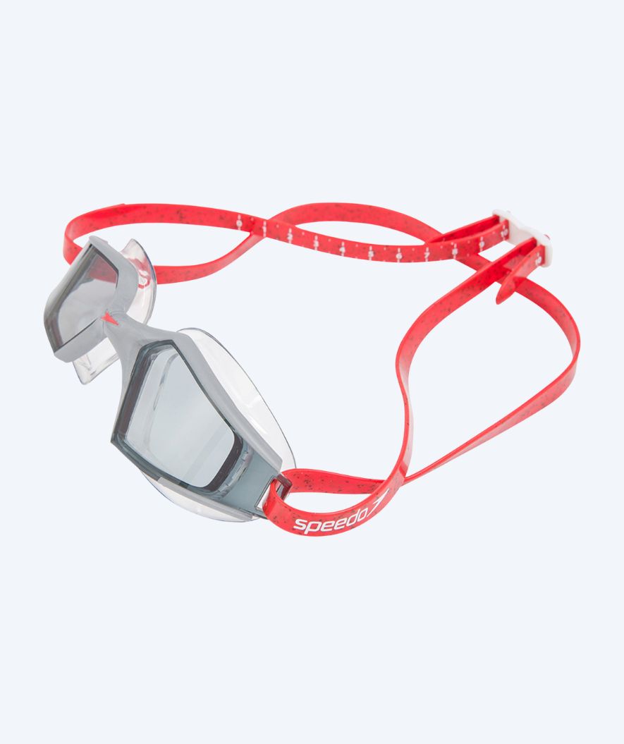 Speedo åpent vann svømmebriller - AquaPulse Max - Svart/rød