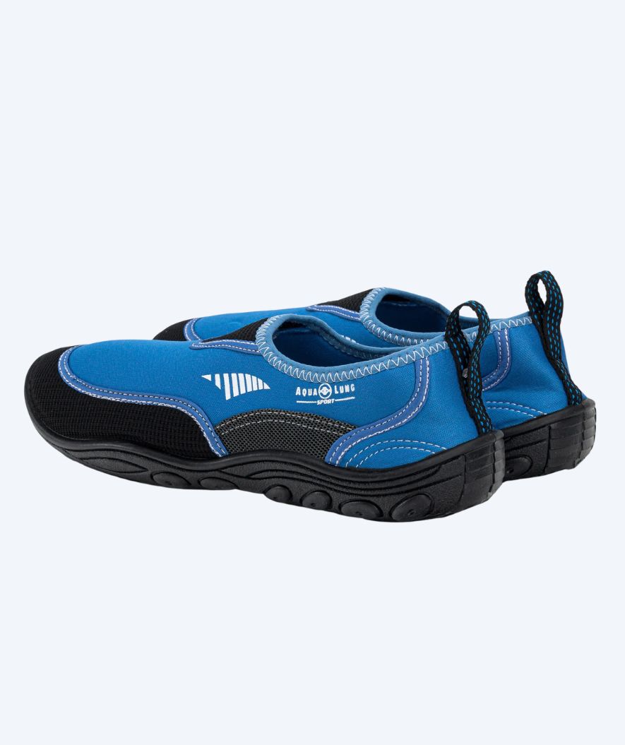 Aquasphere neopren badesko til voksne - Beachwalker RS - Blå/svart