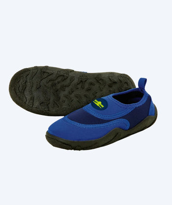 Aqualung neopren badesko til barn - Beachwalker - Mørkeblå